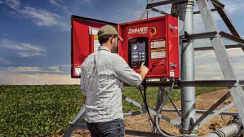 New Zimmatic avanced control panel: 500C, 700C, 712C 